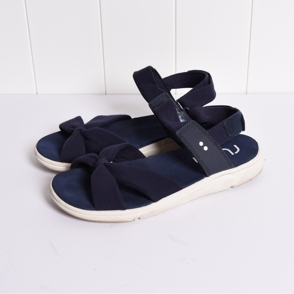 Ryka Women's Mallorie Navy Blue sandals, size 8 - Picture 3 of 6